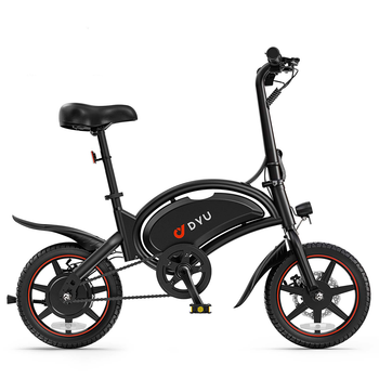 Bicicleta Eléctrica Plegable Mini Dyu D3s De 14