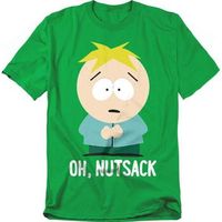 south park camiseta oh nutsack para mujer