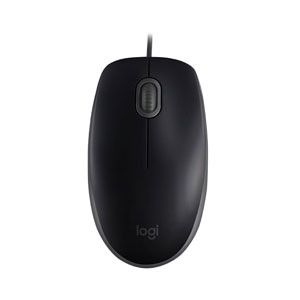 Logitech B110 USB Negro Ratón óptico