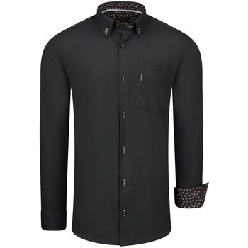 Cappuccino Italia Camisa Regular Fit Overhemd Black para mujer