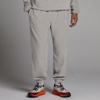 pantalon de chandal de felpa para hombre de mp - gris sostenido - xl