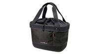 klickfix handlebar bag tissu shopper alingo black
