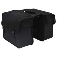 bolsa de bicicleta negro 40 x 185 x 35 cm poliester vidaxl