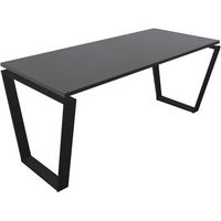 mesa marco piramide invertida 180x80 cm gris