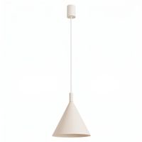 lampara colgantes beige acero alt 140 cm