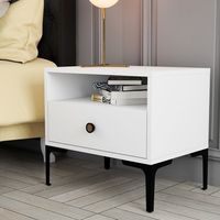 mesita de noche lizbon 535 blanco