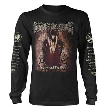 Cradle Of Filth Camiseta manga larga Cruelty And The Beast (2021) para hombre
