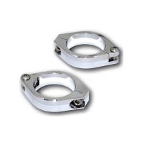 abrazaderas tubo horquilla highsider 47-54mm cromo par