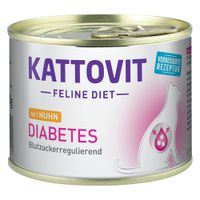 kattovit diabetes blood sugar 6 x 185g - chicken