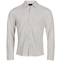 tee jays camisa manga larga luxury para hombre
