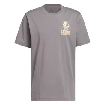 Camiseta Adidas World Wide Hoops Gris
