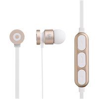 volkano mercury series vk-1006-gdwt wireless bluetooth earphones - gold gold