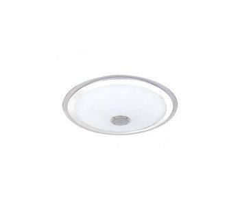 Lampara plafon policarbonato color blanco serie magallanes 53cm