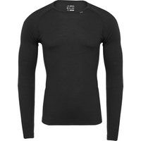dhb mens merino long sleeve base layer m 200 dark grey