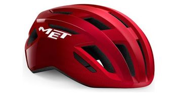 Casco de carretera met vinci mips rojo metalizado brillante