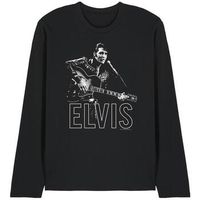 elvis presley camiseta manga larga guitar in hand para mujer