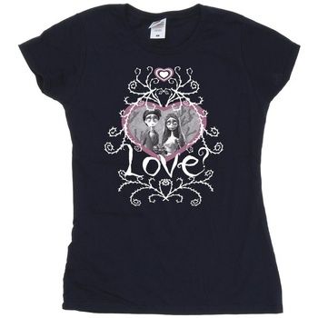 Corpse Bride Camiseta Love Heart Frame para mujer