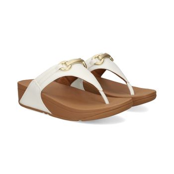 Fitflop Sandalias Cuña Mujer - Blanco Talla 39