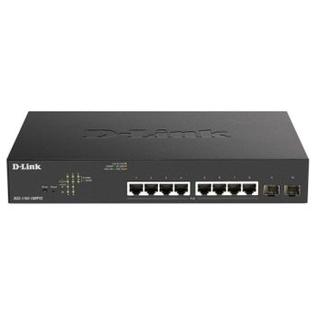 D-Link DGS-1100-10MPV2 Switch 8 Puertos Gigabit + 2 SFP