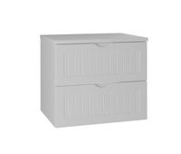 mueble bajo lavabo 60cm encimera soline blanco