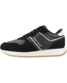 de TOMMY JEANS ZAPATILLAS MUJER MODELO TJW EVA RETRO RUNNER COLOR NEGRO BDS