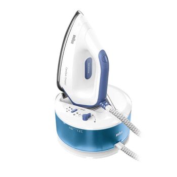 Braun Centro de planchado CareStyle Compact IS 2143 Blanco/Azul 12820000-IS2143BL
