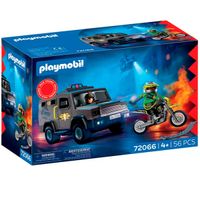 playmobil city action vehiculo tactico fuerzas especiales