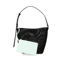 calvin klein bolsos mujer - negro talla os