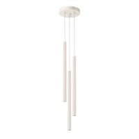 lampara colgante vacu beige 3 luces