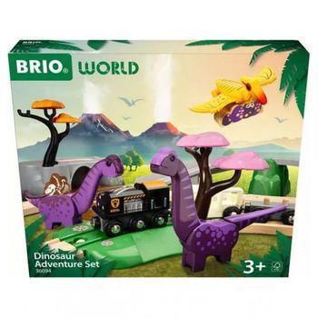 36094 Brio Tour De Aventura Con Dinosaurios