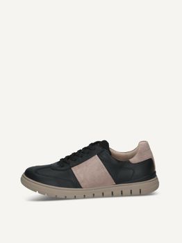CAPRICE Sneaker, black, made of Leather, Size 42