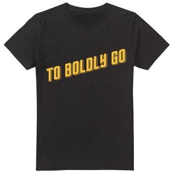 Star Trek Camiseta manga larga Boldly Go para hombre