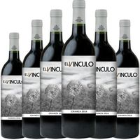 el vinculo crianza es un vino tinto espanol con de alcohol 75 cl 145  pack 6 botellas