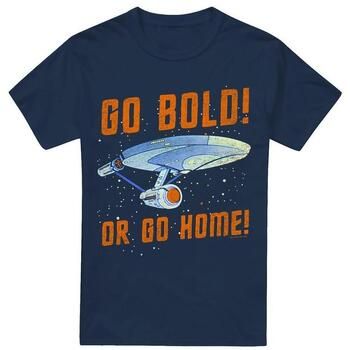 Star Trek Camiseta manga larga Go Bold para hombre