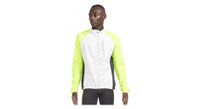 craft core bike subz lumen chaqueta cortavientos blanco amarillo hombre