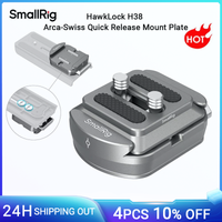 smallrig universal hawklock h38 arca-swiss placa de montaje de liberacion rapida para dslr para sony para camara canon cagetransiquetas-4486