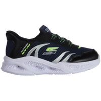 skechers zapatillas meteor-lights-brisk para nino