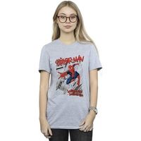marvel camiseta bi43956 para mujer