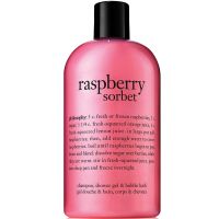 philosophy raspberry sorbet shampoo bath and shower gel 480ml