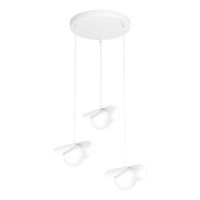 lampara colgante serelia blanco 3 luces
