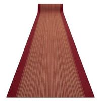 alfombra de pasillo con refuerzo de goma  carnaby anaranjado 67cm 67x370 cm