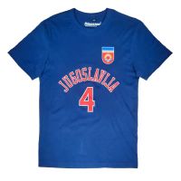 camiseta manga corta drazen petrovic yugoslavia