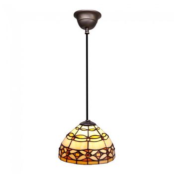 Lámpara colgante marfil tiffany