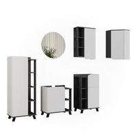 set de muebles de bano karen 5 partes vicco
