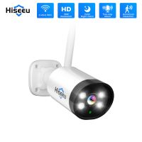 hiseeu-camara ip inalambrica de 3mp para exteriores camara de seguridad de vigilancia wifi cctv impermeable p2p para sistema inalambrico eseecloud