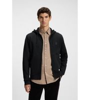 boss para hombre 50508578 sudadera con capucha y cremallera negro xl casual algodon