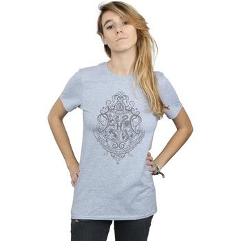 Harry Potter Camiseta Hogwarts Draco Dormiens para mujer