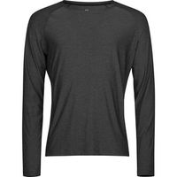 tee jays camiseta manga larga tj7022 para hombre