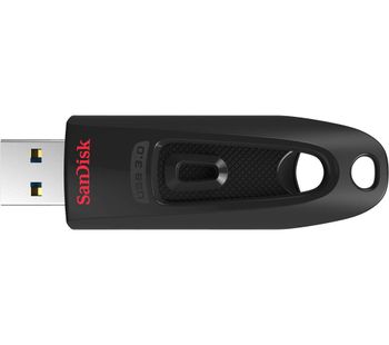 SANDISK 32 GB Ultra USB 3.0 Memory Stick - Black, Black