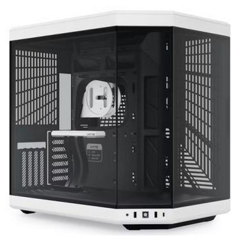 Hyte Y70 Cristal Templado USB 3.2 Blanco/Negro